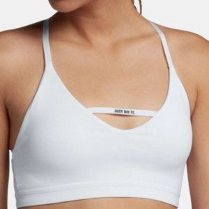 Strappy Back White Nike Sports Bra